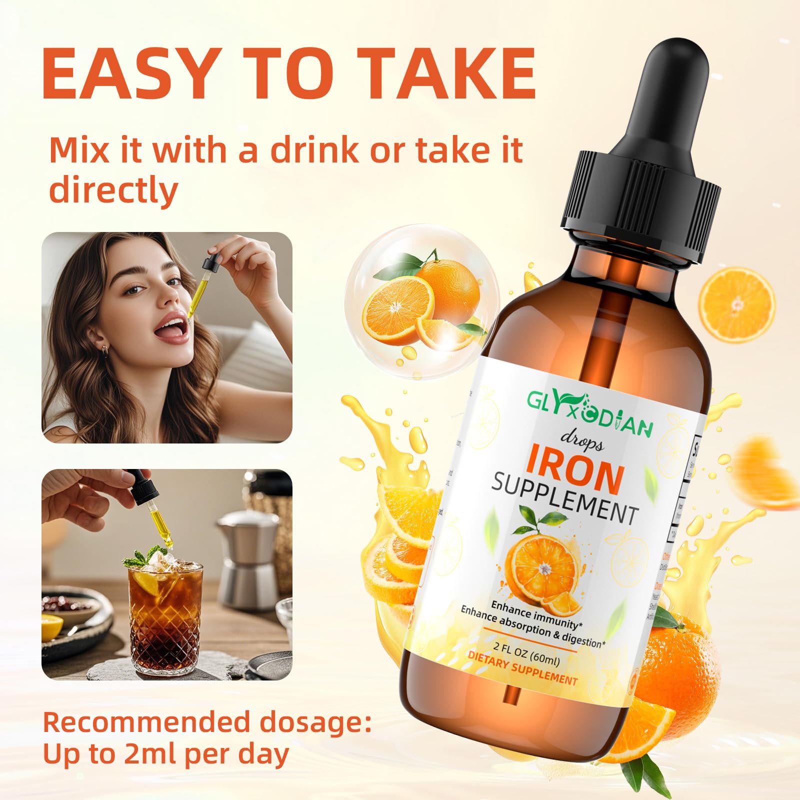 Glyxcodian packaging emphasizes vegan and non-GMO ingredients.