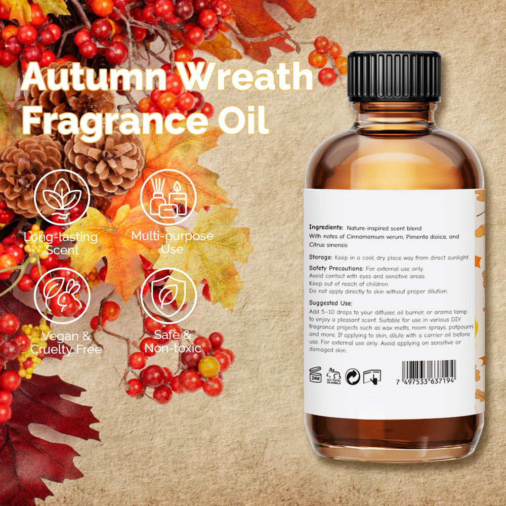 GM Gumili diffuser using Autumn Wreath for a cozy, inviting space.