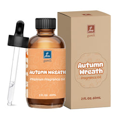 GM Gumili Autumn Wreath fragrance oil bottle with dropper for precise dosing.