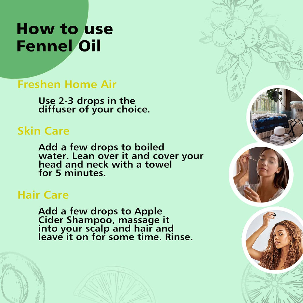 GM Gumili fennel essential oil used in massage oil for gentle aroma.