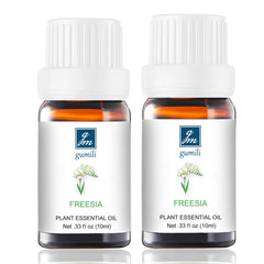 GM Gumili Freesia essential oil twin-pack bottles for aromatherapy