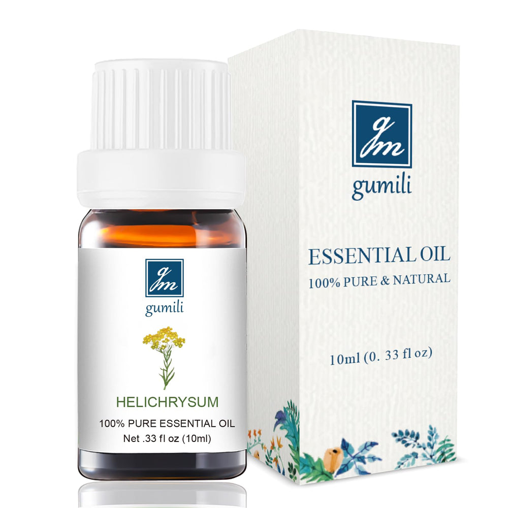 GM Gumili Helichrysum oil bottle ideal for pure skin care blends