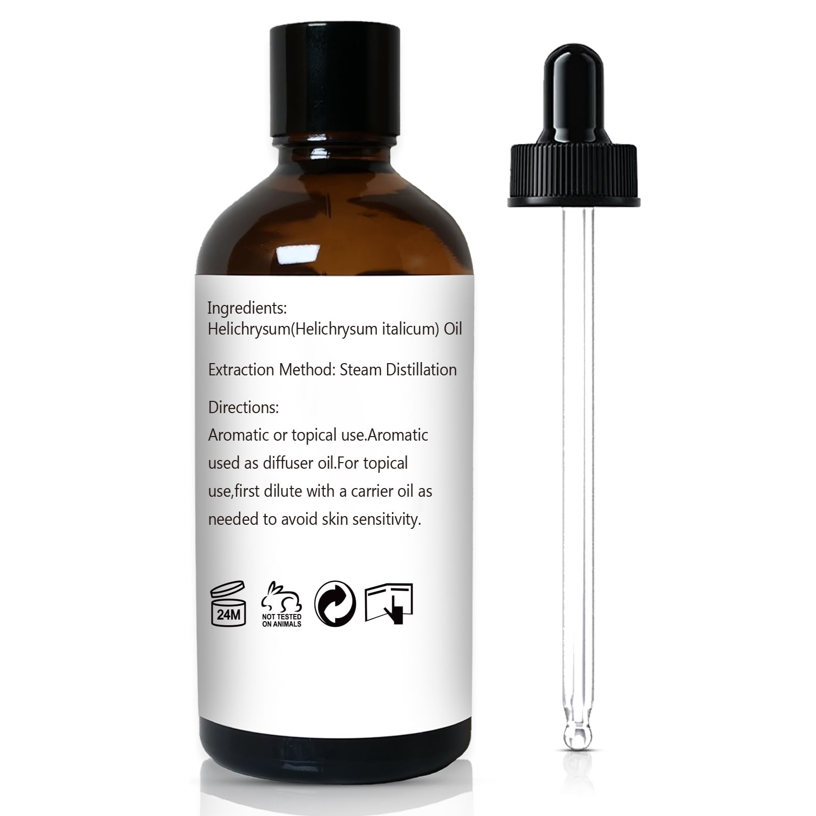 GM Gumili Helichrysum oil diffuser mood shot for calming aromatherapy