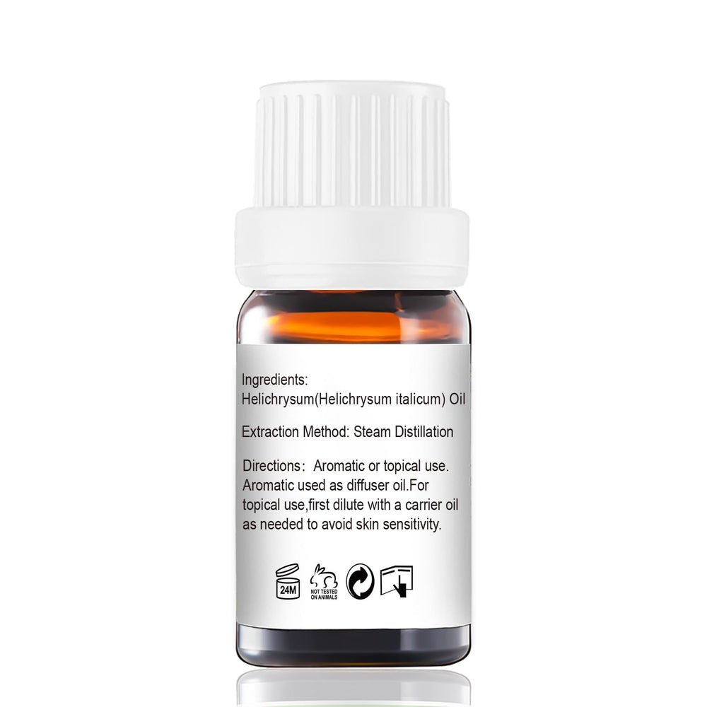 GM Gumili Helichrysum oil diffuser setup for calming aromatherapy