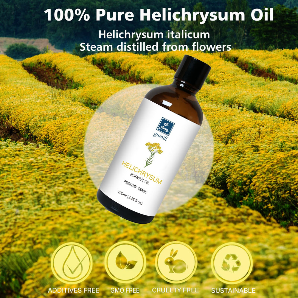 GM Gumili Helichrysum oil dropper for precise DIY blends