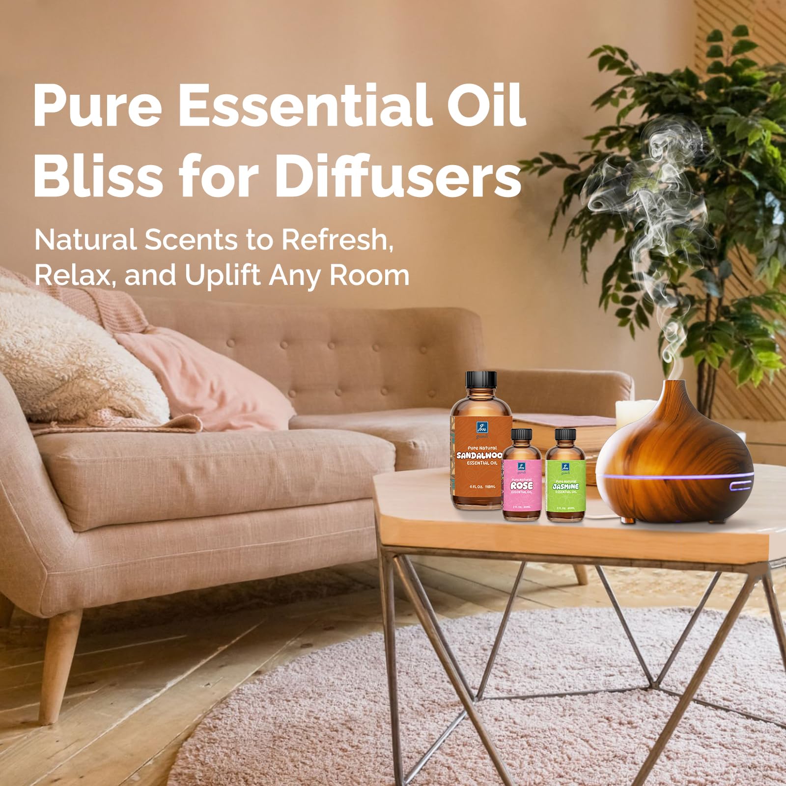 GM Gumili Palo Santo essential oil for candle making with warm scent.