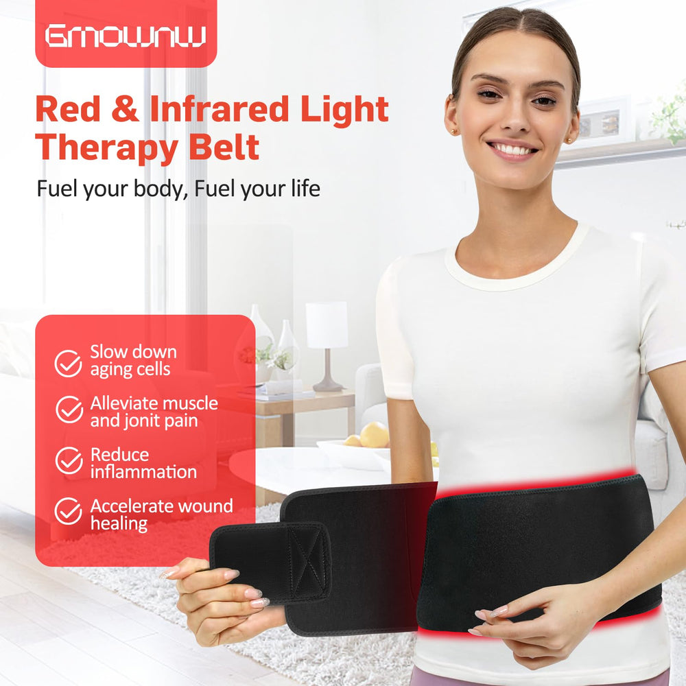GMOWNW belt demonstrates full-body coverage and versatile use