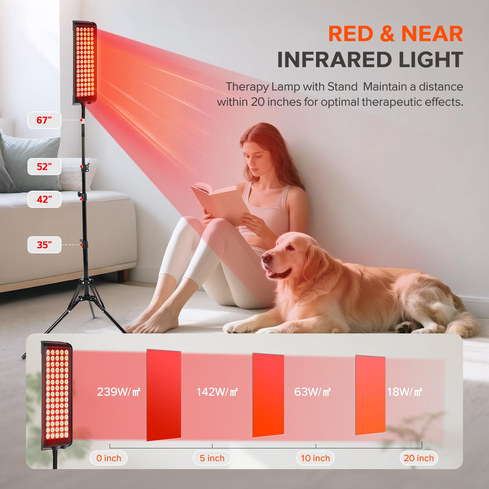 GMOWNW panel tilt with 360-degree rotation for customizable exposure.