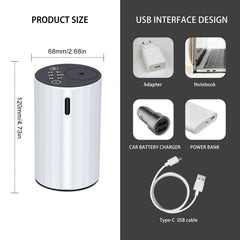 GMSYSW waterless diffuser in car use for portable freshness on the go
