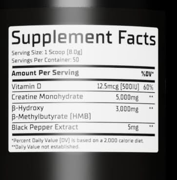 GMU SPORT Creatine 2.0 NSF certification badge signals third-party quality.