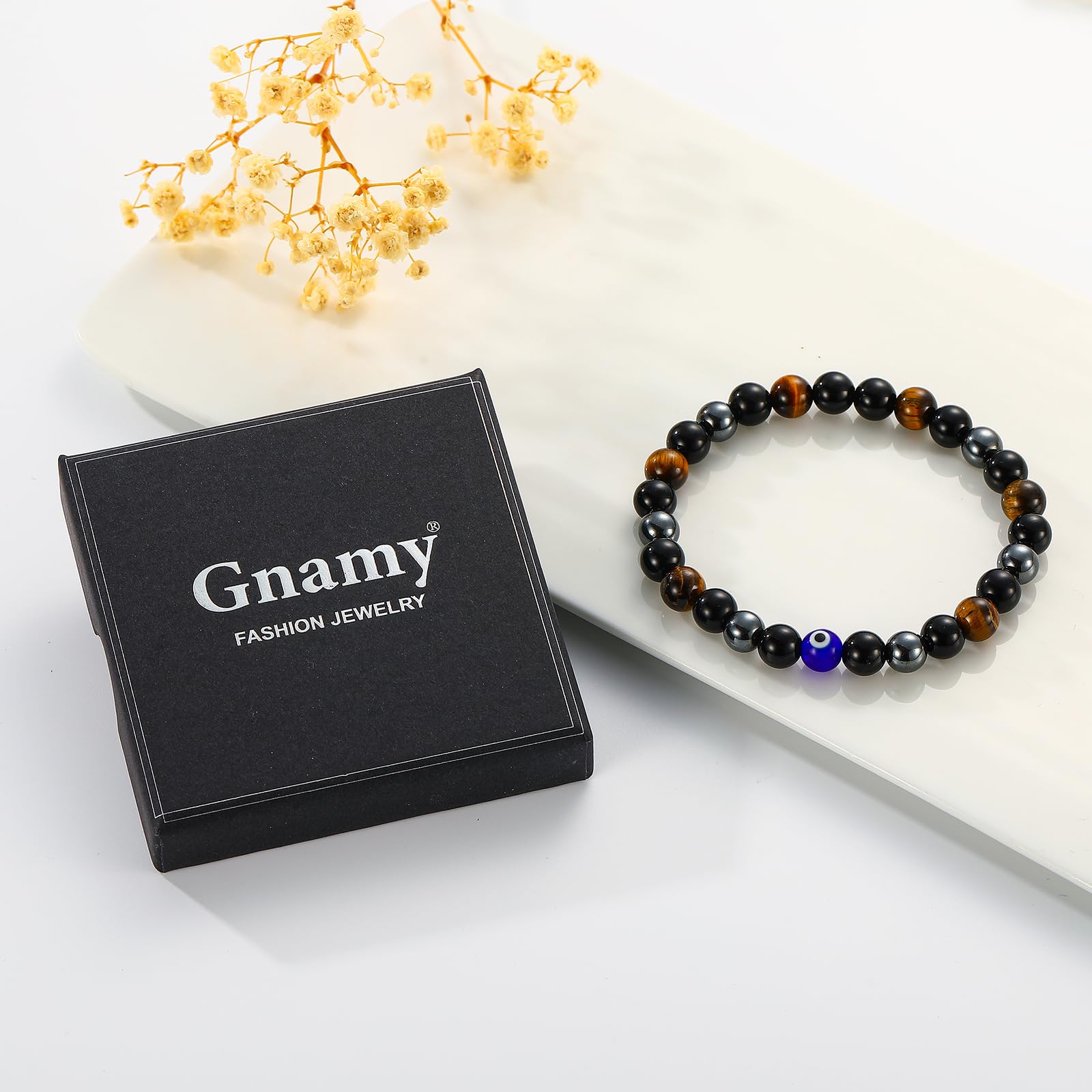 Gnamy Gift-ready Protection Bracelet ideal for Christmas or anniversaries.