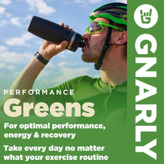 Probiotic culture in Gnarly Greens supports gut-friendly daily use