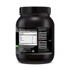 GNC AMP Plant Isolate Protein label highlights 25g plant protein and 0g sugar