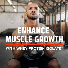 GNC AMP Pure Isolate whey nutrition facts label for informed choices.