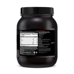 GNC AMP Sustained label close-up highlighting the four-protein blend.