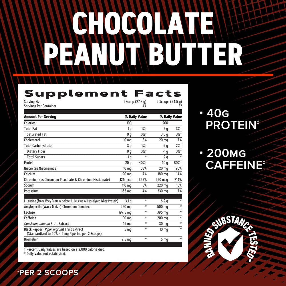 GNC AMP Wheybolic Ripped dissolved shake for mixability.