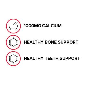 GNC Calcium Citrate 1000mg label closeup highlighting dairy-free formula.