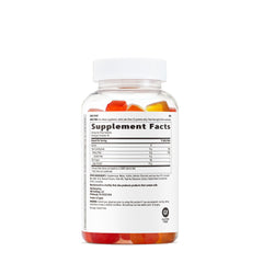GNC Fiber 6g Gummy close-up with mixed fruit flavor emphasizes easy daily fiber.
