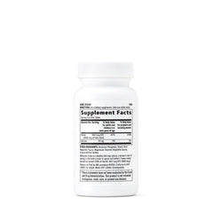 GNC Folic Acid 1000mcg bottle back reveals supplement facts and DV guidance