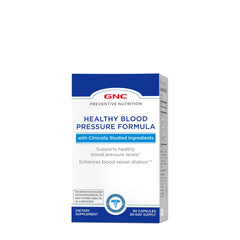 GNC Preventive Nutrition Blood Pressure bottle front view for daily wellness.