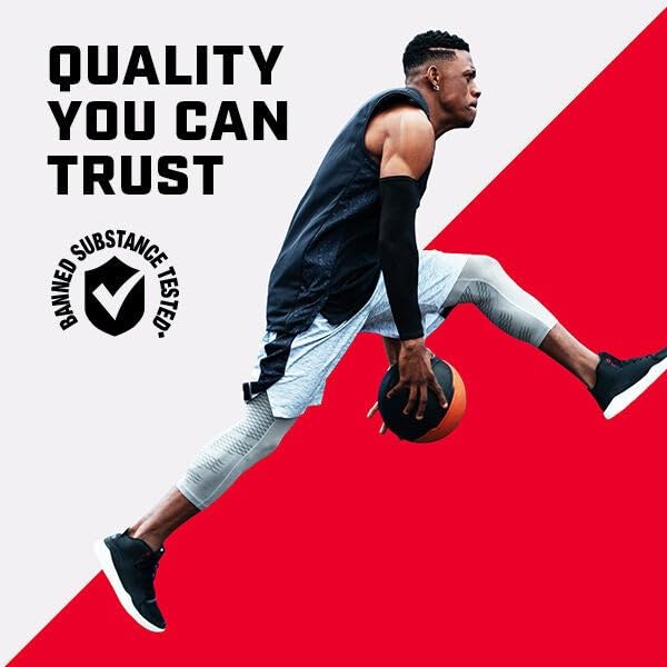 GNC Pro Performance 100% Whey Creamy Strawberry athlete post-workout