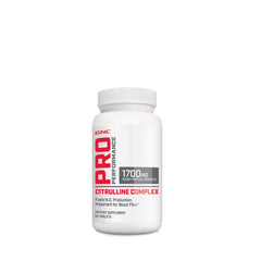 GNC Pro Performance Citrulline Complex capsules deliver 1700mg per serving to support blood flow