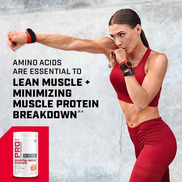 Glass of Tangy Orange Essential Amino Complete after mixing for a refreshing workout drink.