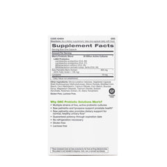 Close-up of GNC Probiotic Solutions Men’s capsules for daily digestive support.