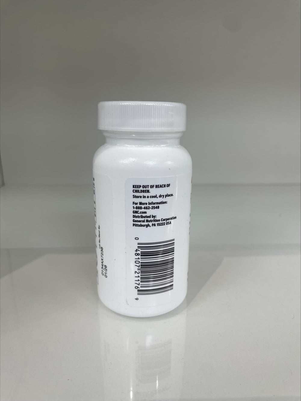 GNC Pycnogenol 100mg packaging front, compact and easy to store.