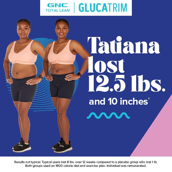 GNC Total Lean GlucaTrim diet plan guide for use with Total Lean