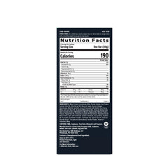 Close-up texture of GNC Layered Bar chocolate mint for indulgent bite
