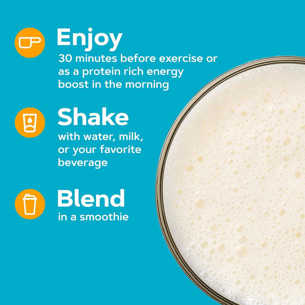 Pouring Lean Shake Burn into a glass reveals creamy Vanilla Creme shake.