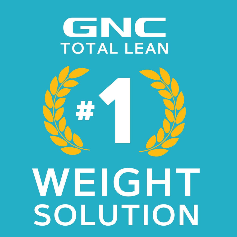 GNC Total Lean CLA capsules beside a treadmill implies exercise-friendly support