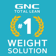 GNC Total Lean CLA capsules beside a treadmill implies exercise-friendly support
