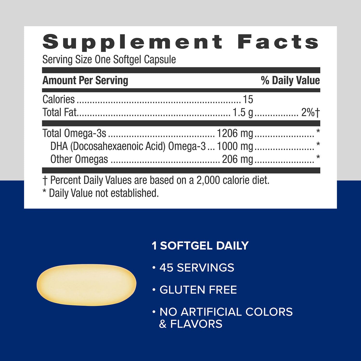 DHA omega-3s supporting a balanced mood throughout the day