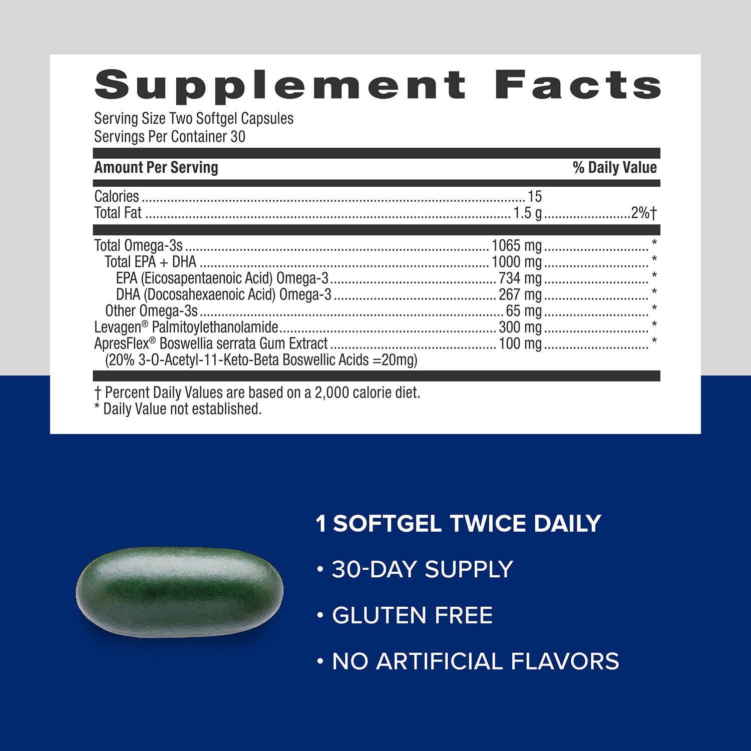 Purified fish oil with contaminant reduction and gluten-free mark