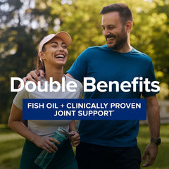 GNC softgels inside bottle with enteric coating for reduced fishy aftertaste