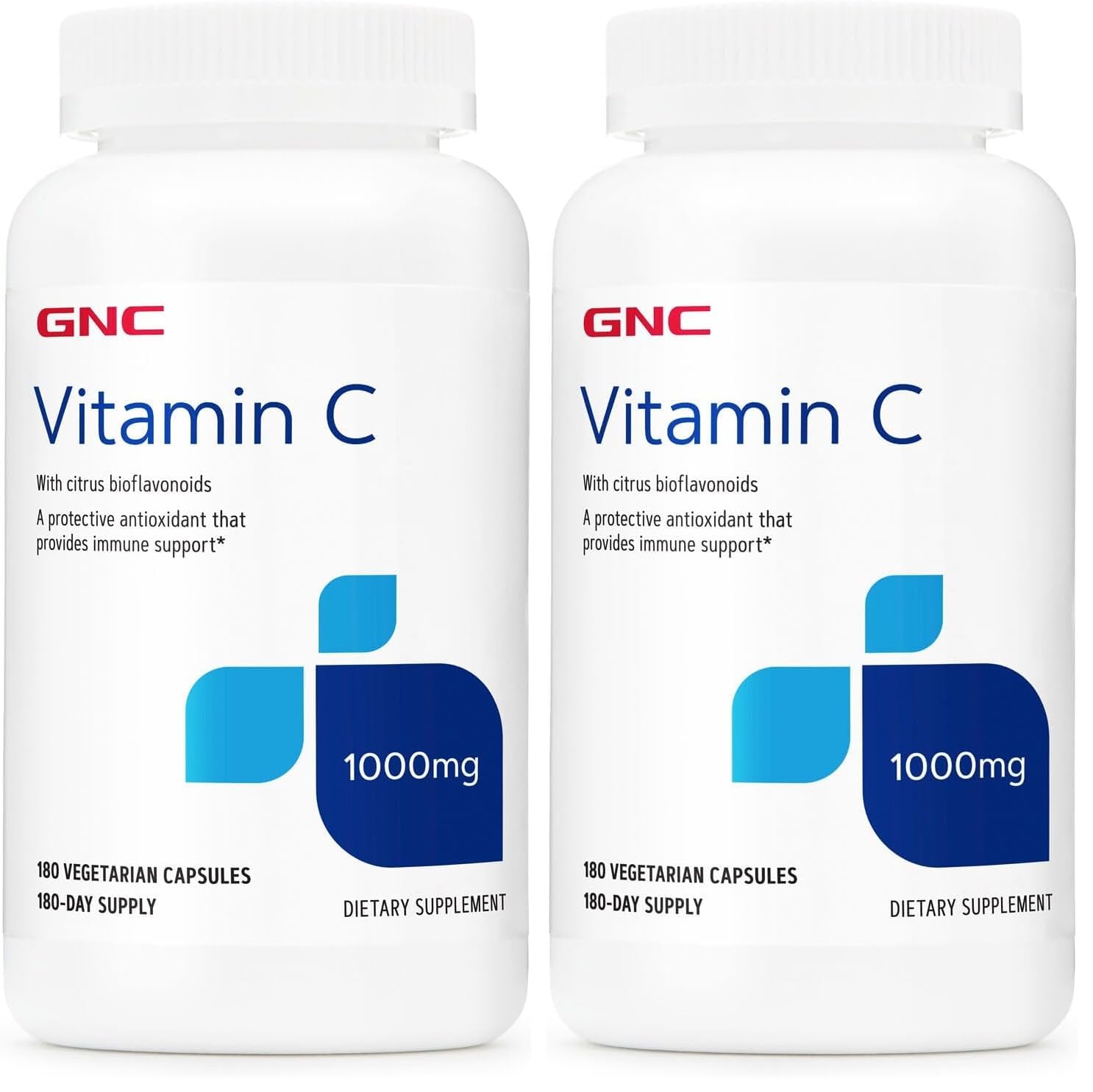 GNC Vitamin C 1000mg bottle front view highlighting immune support potential