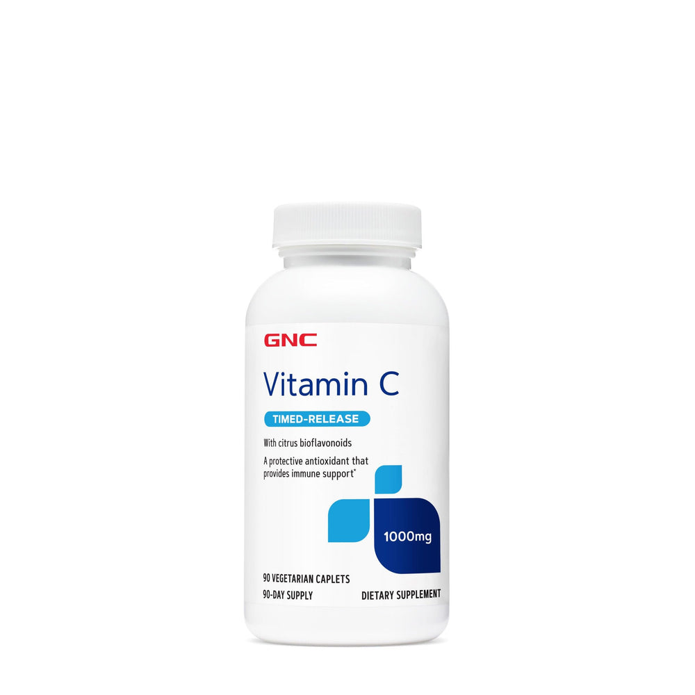 GNC Vitamin C 1000mg bottle front view highlighting immune support potential