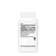 GNC Vitamin C 1000mg capsules close-up with citrus bioflavonoids for antioxidant support
