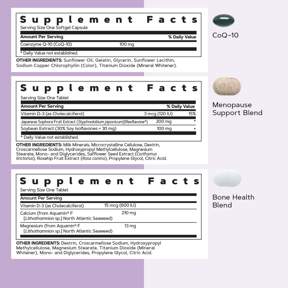 GNC Women’s 50+ Vitapak packaging on table in a bright setting
