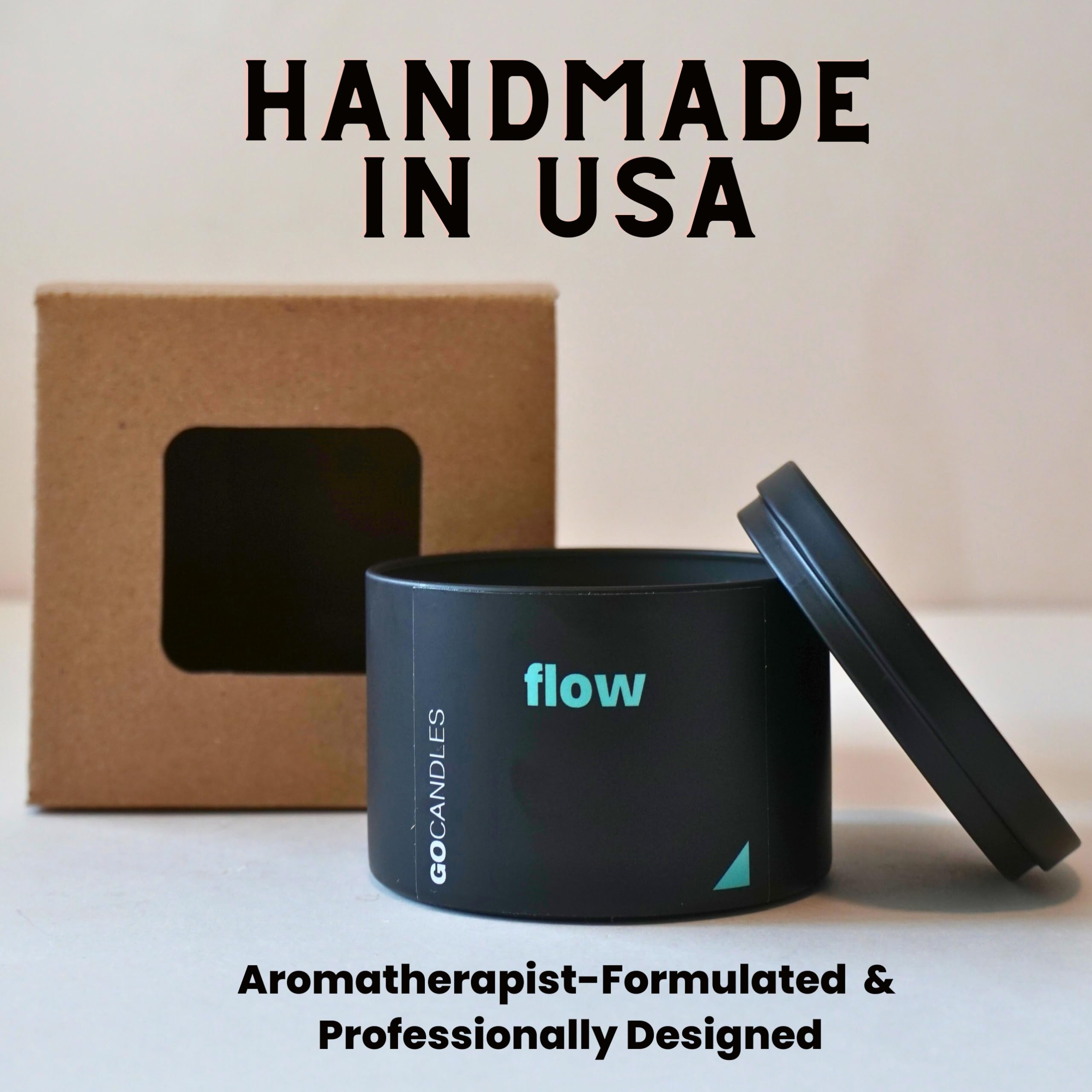 GO CANDLES Flow large aroma diffusion creates calming space