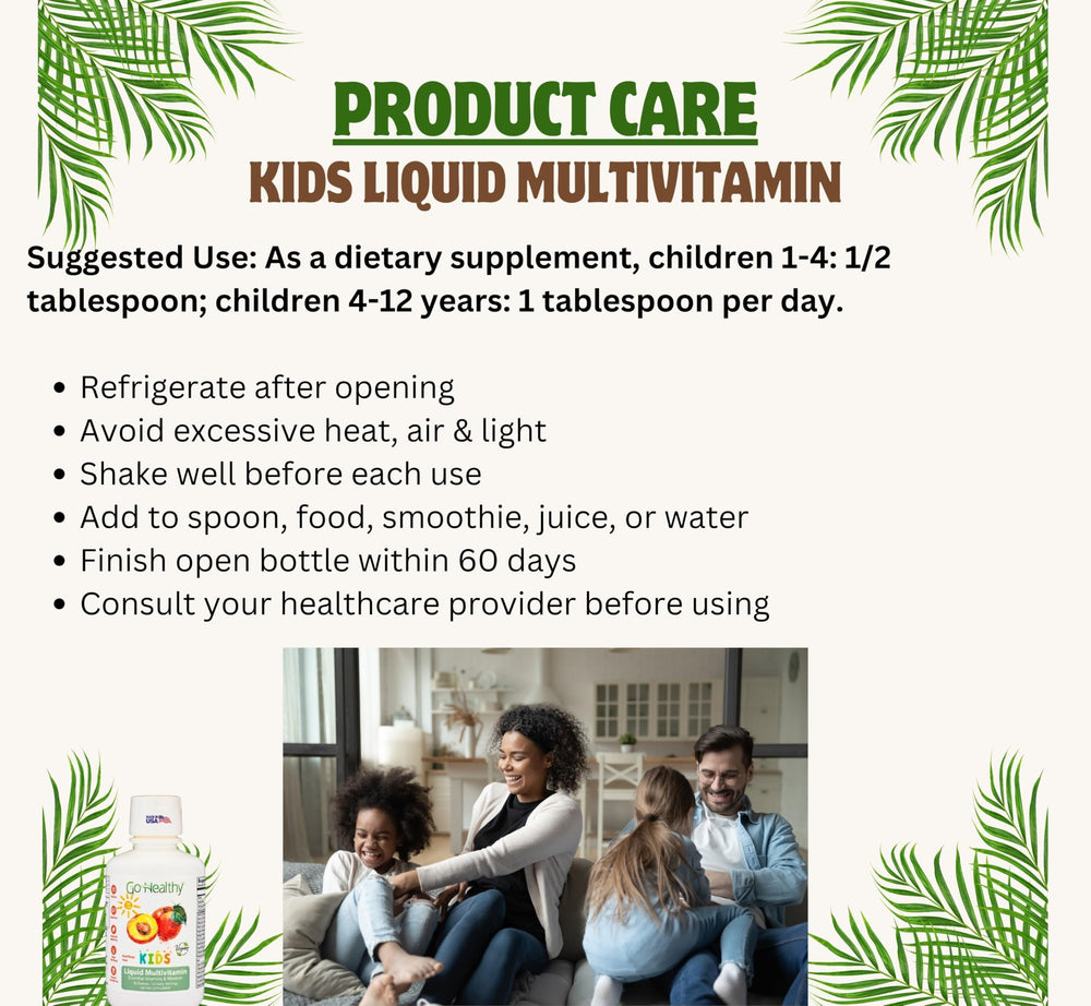 USA-made badge on Go Healthy Kids bottle