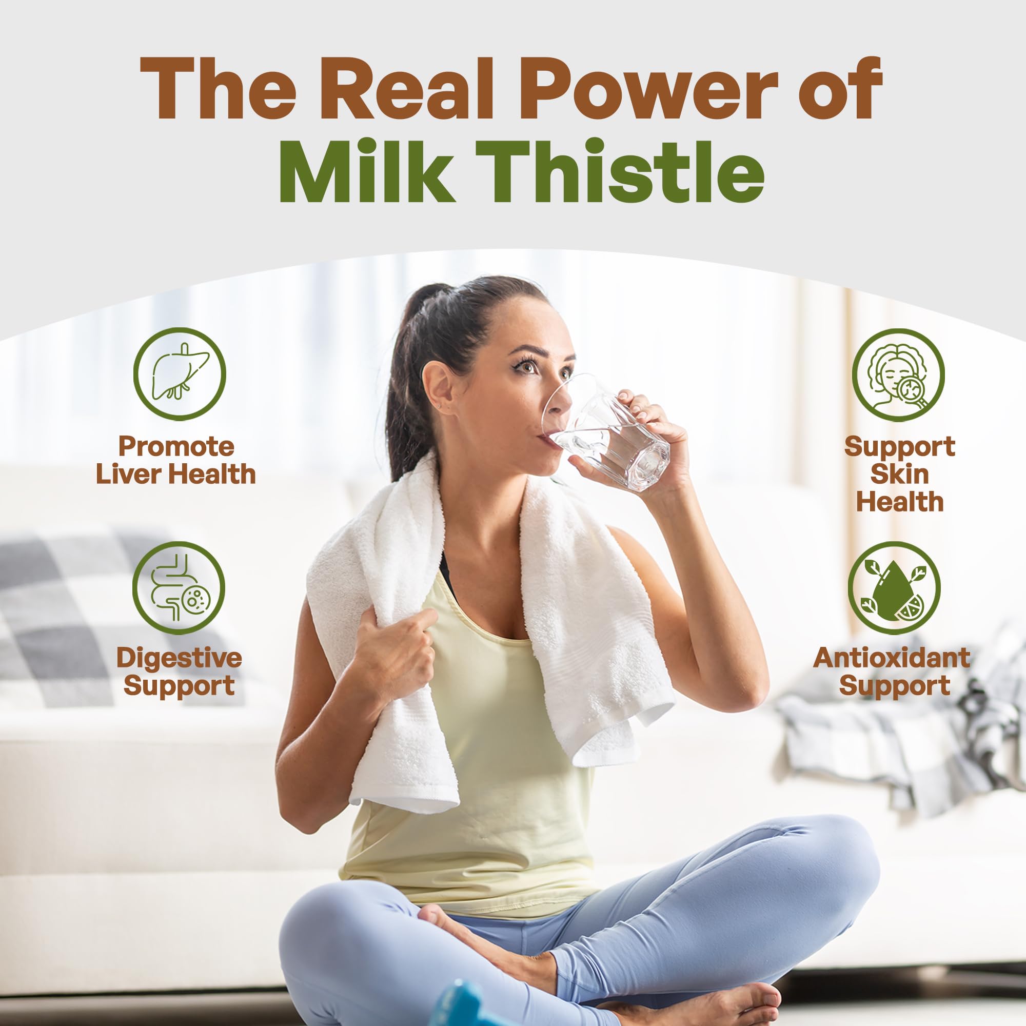 Go Nutra Milk Thistle extract label highlights 10:1 potency.