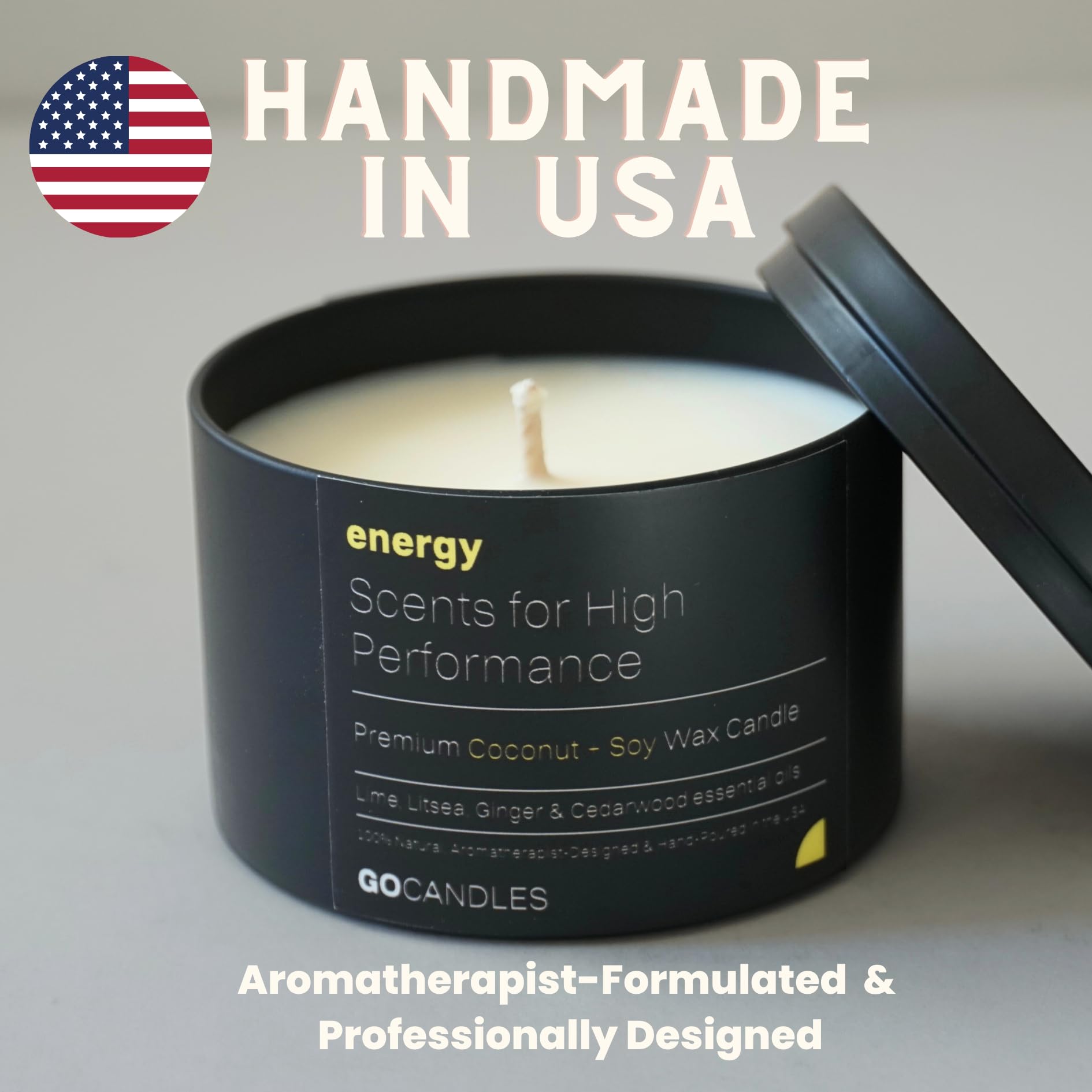 Go Candles Energy gift-ready presentation for premium gifting