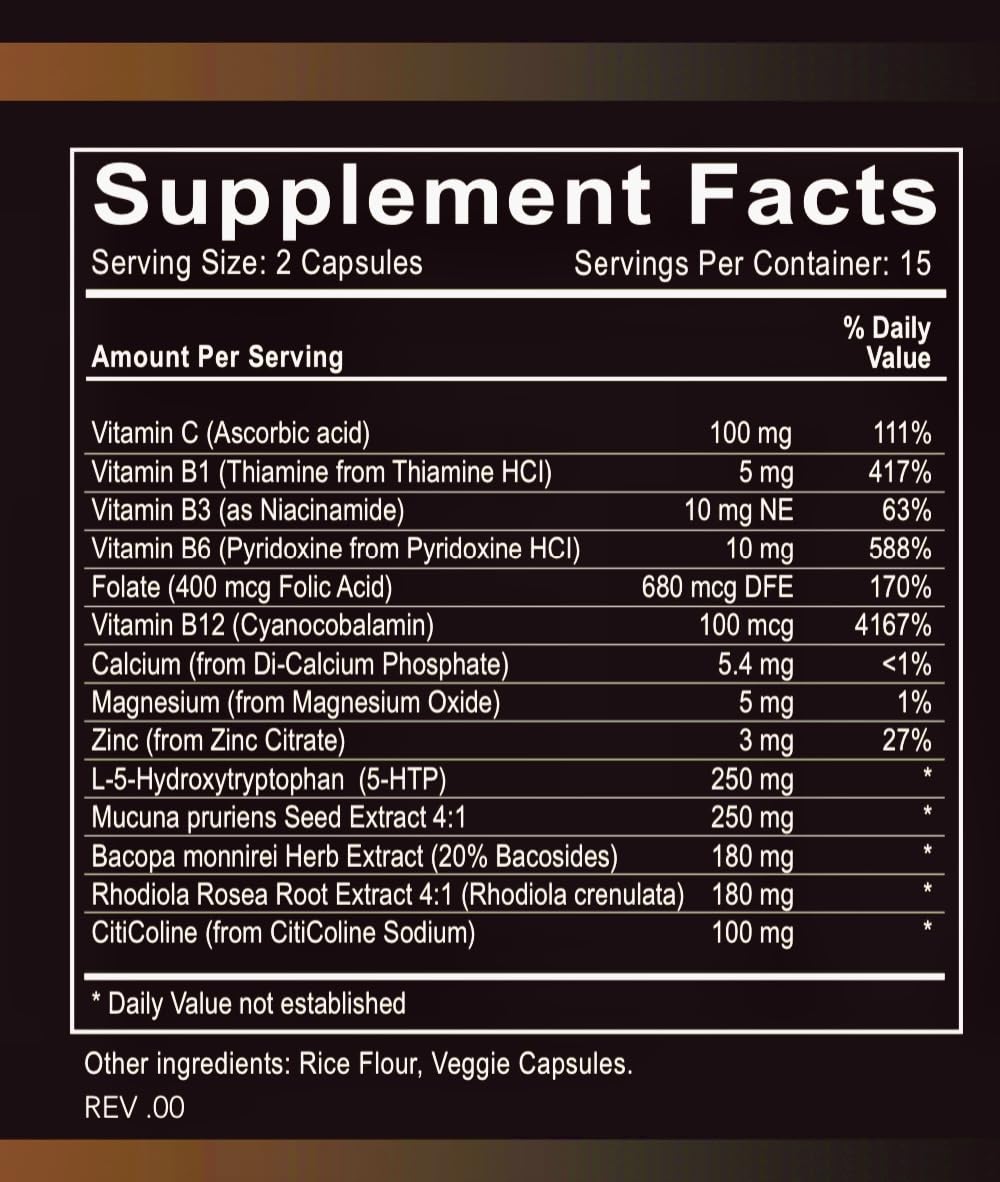 GoGo Recovery vitamin B complex for cellular energy support.