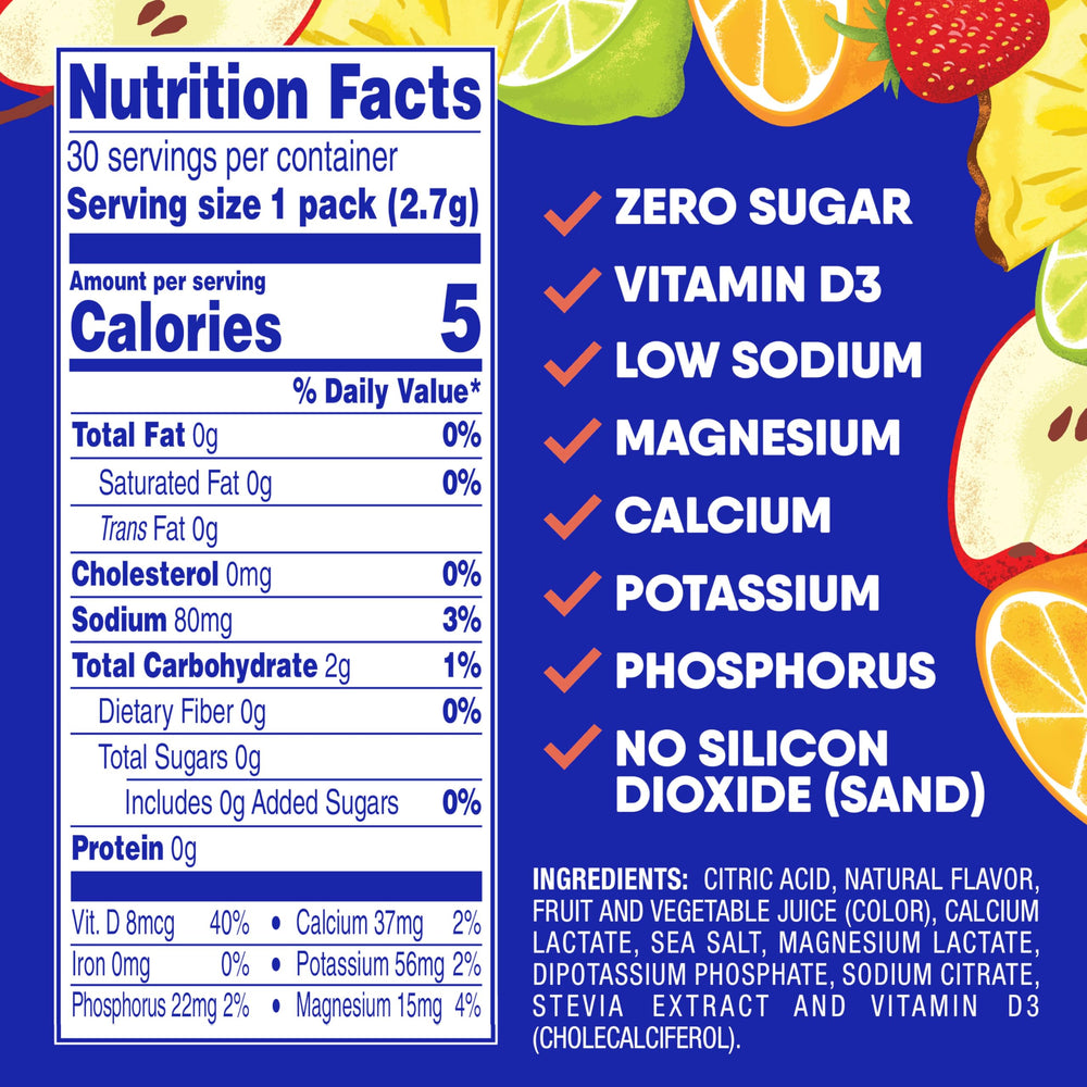 GoHydrate box display highlights the 30-pack convenience.