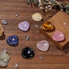 GolbalJew Amethyst thumb worry stone to support focus and calm moments