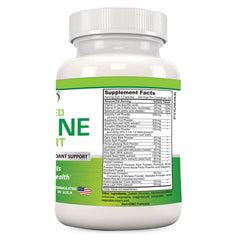 Gold Banner Immune Support bottle label emphasizes natural ingredients and immune support