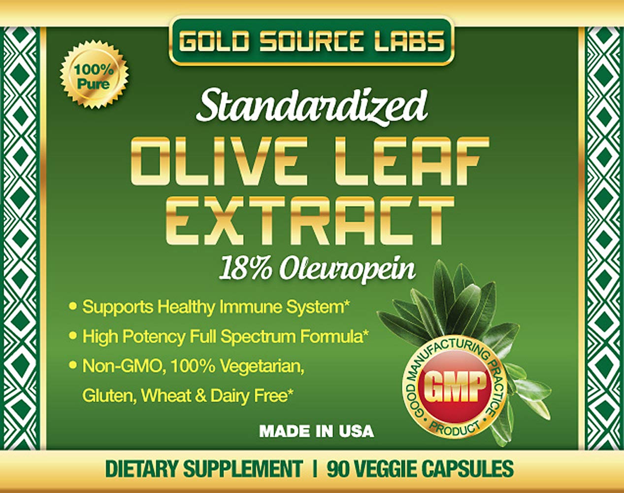 Fresh organic olive leaves from the Mediterranean region illustrate natural sourcing and antioxidant richness.